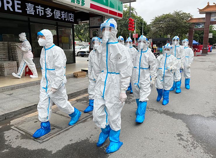 集团党员助力广州疫情封控区，筑牢抗疫“长城”